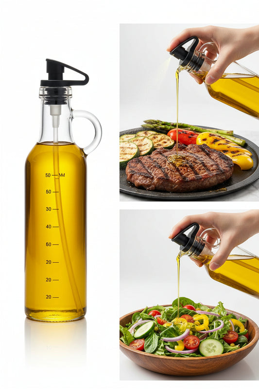 16oz glass olive oil sprayer for air fryer cooking