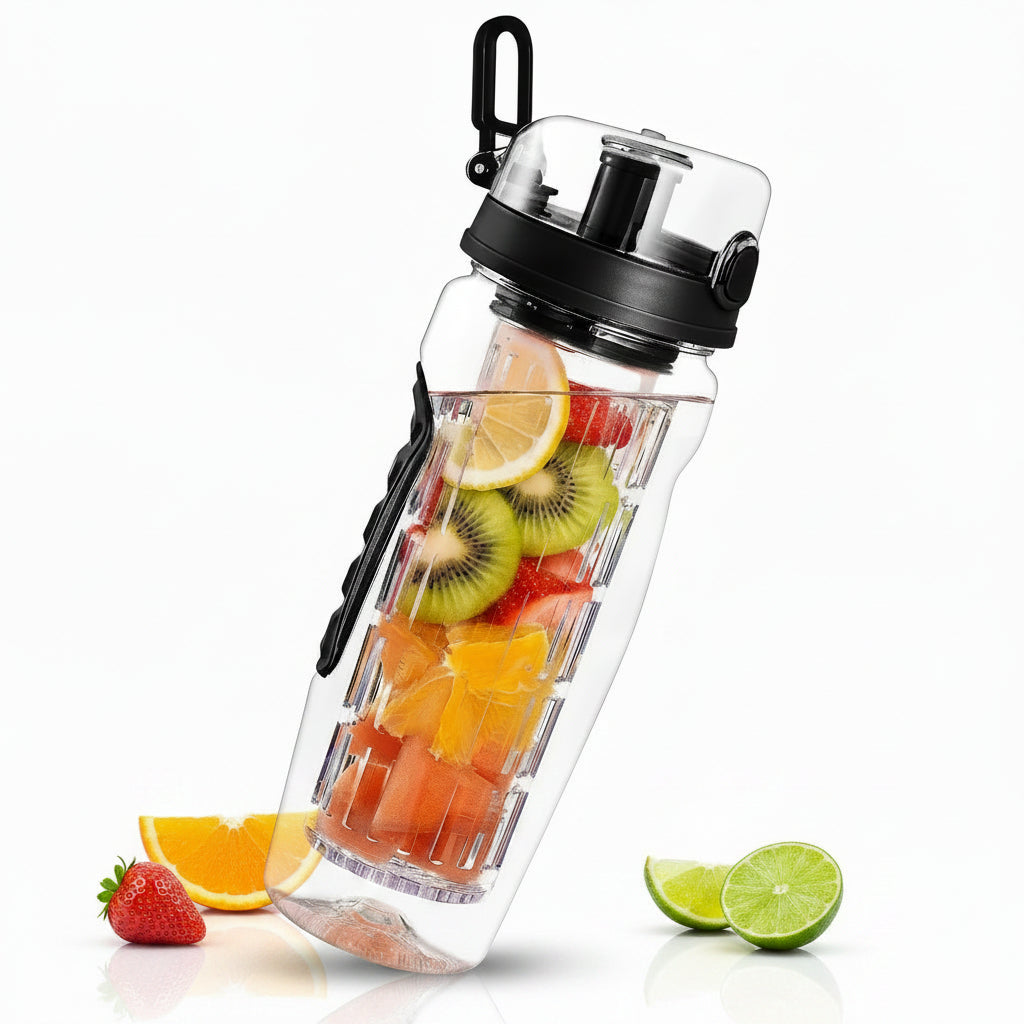 32 oz fruit infuser water bottle for refreshing hydration