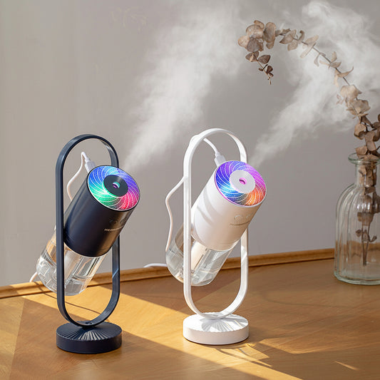 Magic Shadow USB air humidifier with projection night light